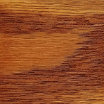 Transparent Redwood color sample
